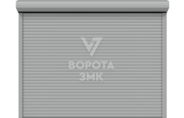 Жалюзийные роллетные ворота на забор 2200×2400 ЗМК-9825